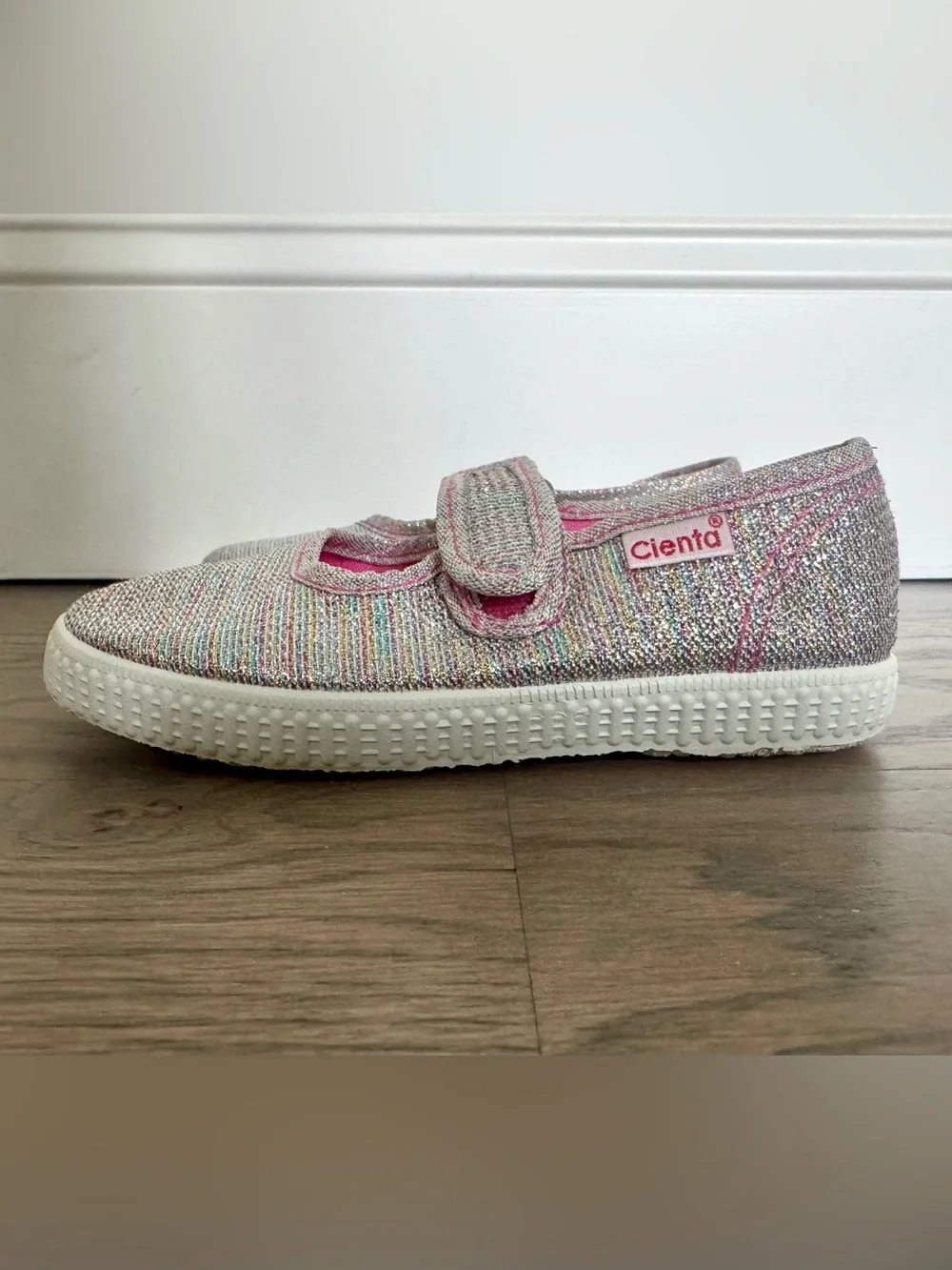 Cienta Rainbow Sparkle Mary Jane